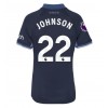 Tottenham Hotspur Brennan Johnson #22 Bortatröja Dam 2023-24 Korta ärmar